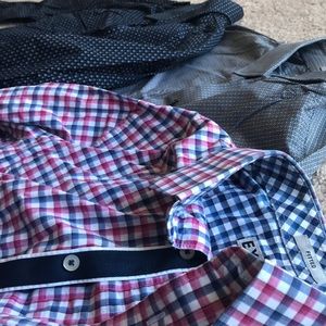 Lot of 3 EXPRESS long sleeve button up 👔